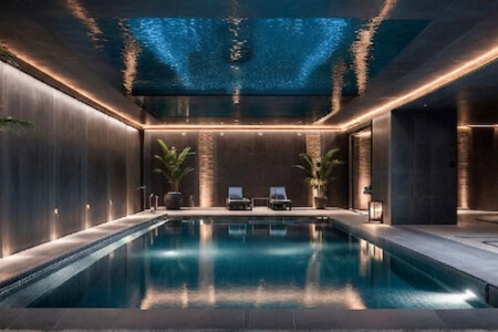 Luxury pool design project by Nouschin Dorn