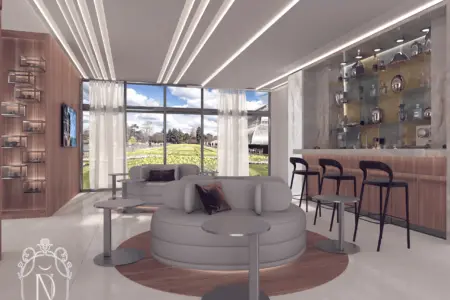 Medical clinic interior design project by Nouschin Dorn