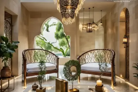 Oriental Hotel interior design project by Nouschin Dorn