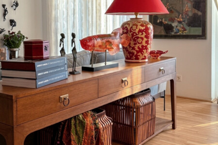 Apartment interior design project in Vienna 1130 by Nouschin Dorn