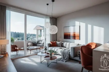 Apartment interior design project in Vienna by Nouschin Dorn
