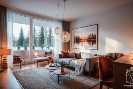 Apartment interior design project in Vienna by Nouschin Dorn