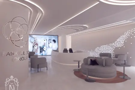 Medical clinic interior design project by Nouschin Dorn