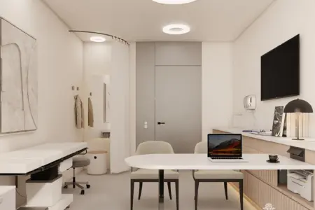 Medical clinic interior design project by Nouschin Dorn