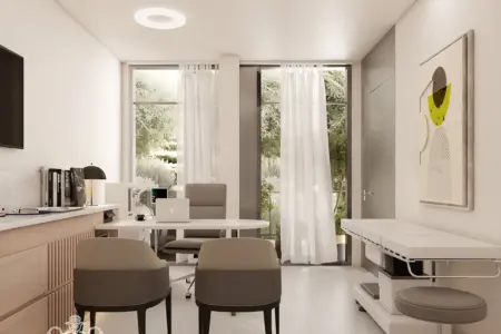 Medical clinic interior design project by Nouschin Dorn