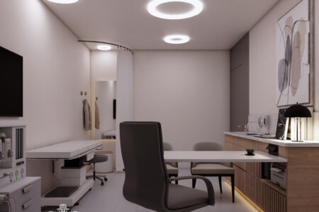 Medical clinic interior design project by Nouschin Dorn
