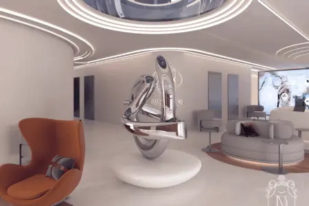Medical clinic interior design project by Nouschin Dorn