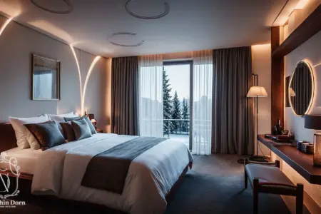 Hotel interior design project by Nouschin Dorn