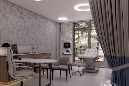 Medical clinic interior design project by Nouschin Dorn