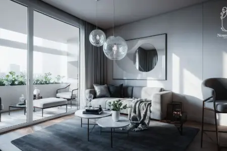 Apartment interior design project in Vienna by Nouschin Dorn