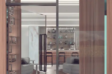 Medical clinic interior design project by Nouschin Dorn