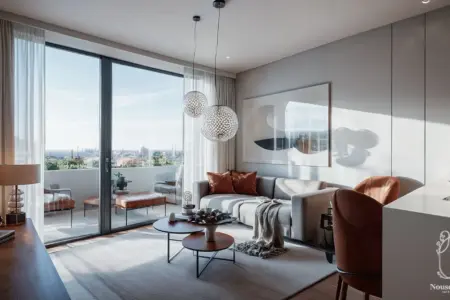 Apartment interior design project in Korneuburg by Nouschin Dorn