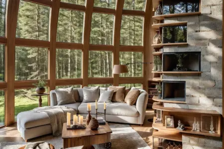Luxury escape villa interior design project by Nouschin Dorn