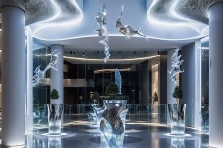 Museum of the Future interior project by Nouschin Dorn