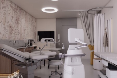 Medical clinic interior design project by Nouschin Dorn