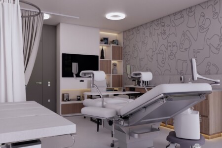 Medical clinic interior design project by Nouschin Dorn