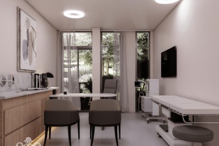 Medical clinic interior design project by Nouschin Dorn