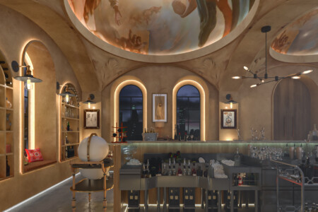 Bar and restaurant interior design project by Nouschin Dorn